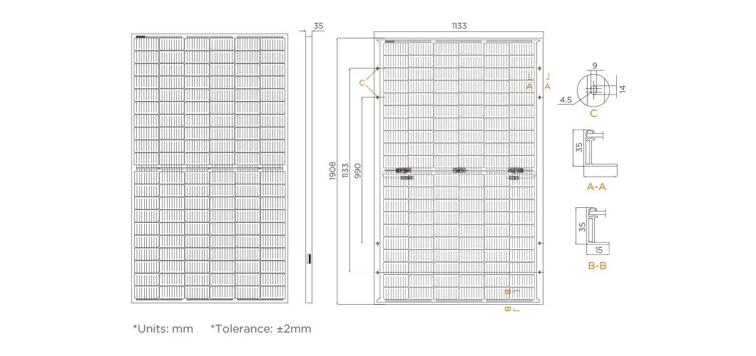 Wholesale Felicity 450W Mono Solar Panel Axi Panel Solar 450 Trina Solar Panel