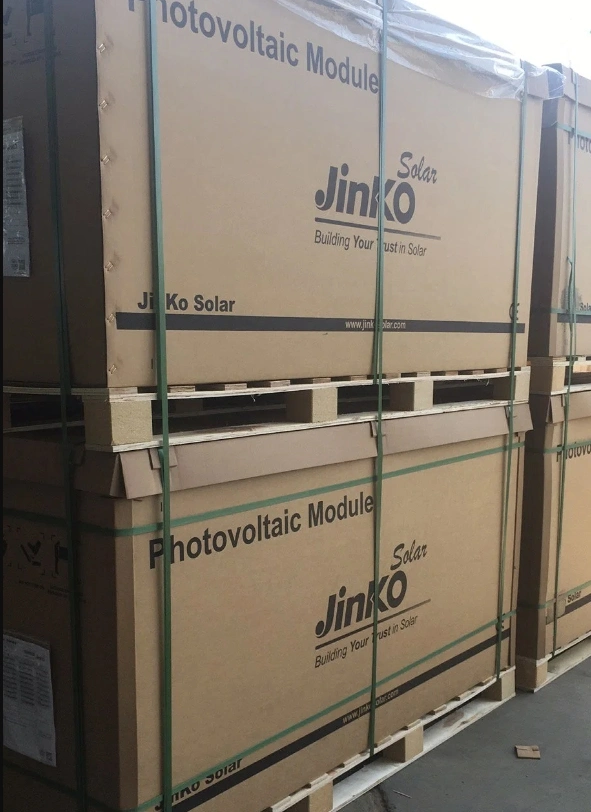 EU Stock Double Glass Jinko Solar Panels 156 Cell Solar Panel Topcon N Type Bifacial Photovoltaic Panel Monocrystalline Perc Photovoltaic 605 610 615 620 625W