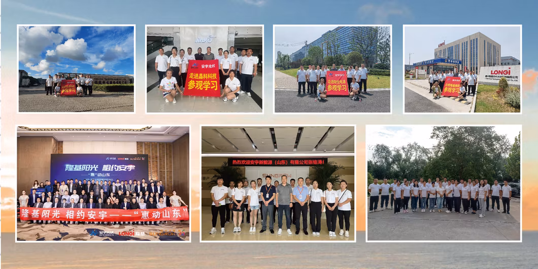 400W 410W 420W Solar Panels Mono Half Cut Mbb PV Modules Solar Panel