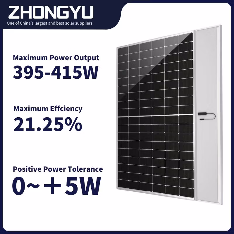 400W 410W 420W Solar Panels Mono Half Cut Mbb PV Modules Solar Panel