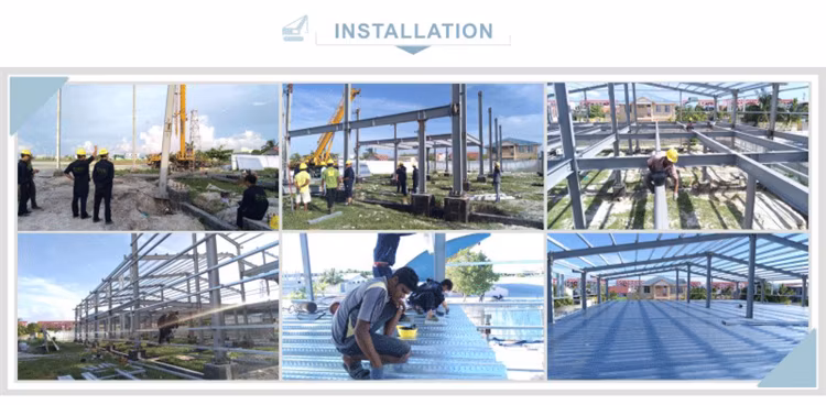 Industrial Steel Structure Commercial Modular Prefabricated Poultry Farming Chicken House