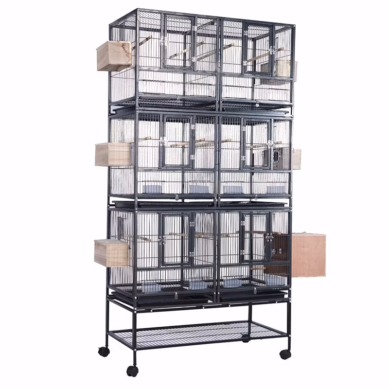 Bird Cage Heavy Duty Wire Steel Breeding Parrot Cage