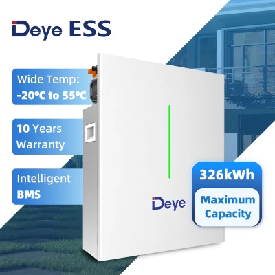 Deye Ess RW-F10.2 Scalable Capacity 200ah LiFePO4 Battery Solar System with Battery Energy Storage