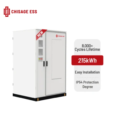 Outdoor IP54 100kw 215kw All in One <a href='/energy-storage-system/'>Energy Storage System</a> Cabinet for Solar Power