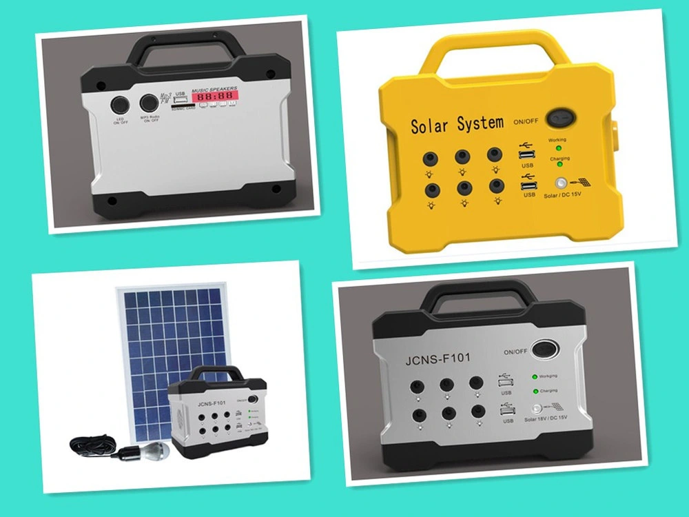 PV Panel Storage Systems Kits Solar Energy Power System for Home Outdoor Camping Hiking Fishing