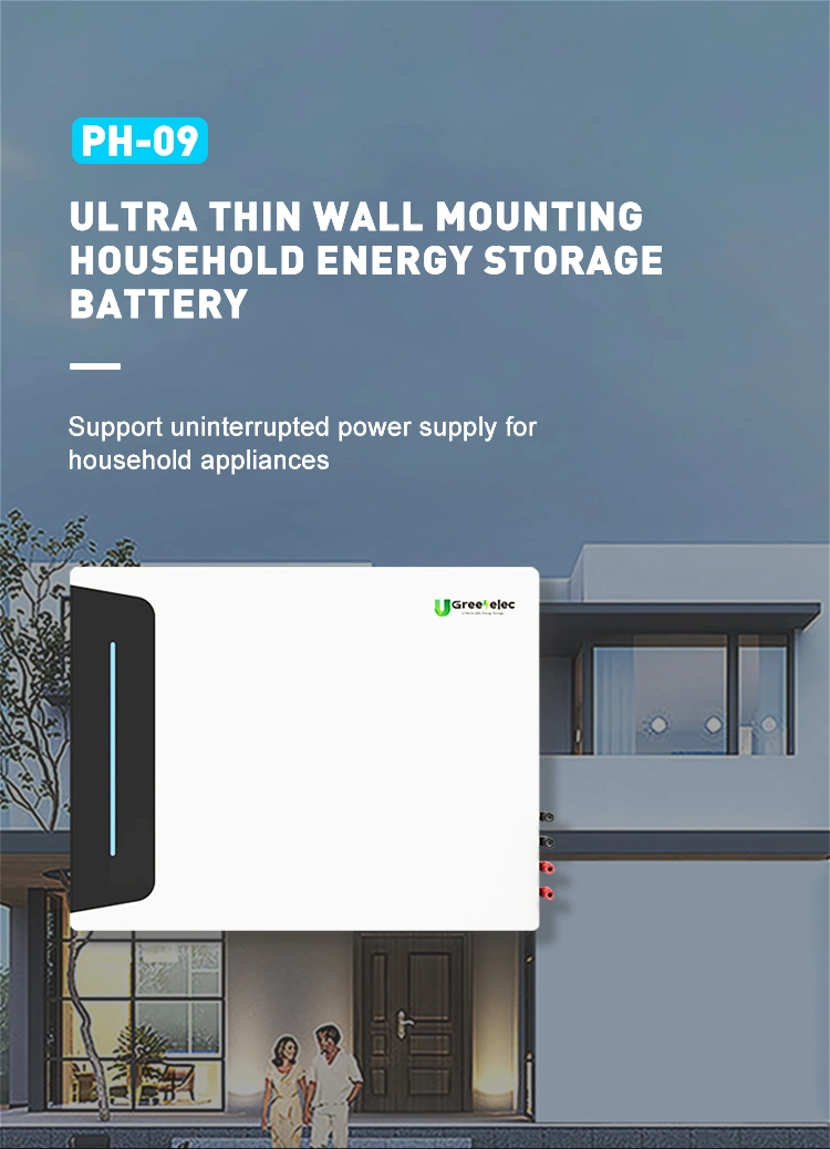 U-Greenelec 51.2V LiFePO4 Lithium Ion Battery 48V 5kwh 48V 100ah LiFePO4 Battery Power Bank Storage 200ah