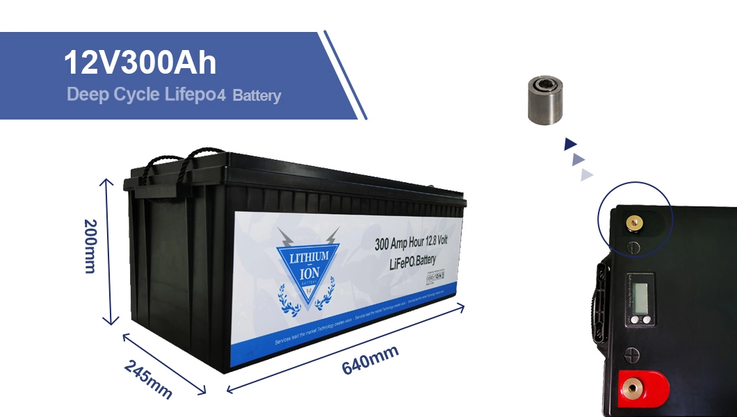 12V 300ah Home Li-ion Battery - 12volt LFP Energy Storage Powerwall - Perfect for Solar Pack, Lithium Battery, RV Battery &amp; More