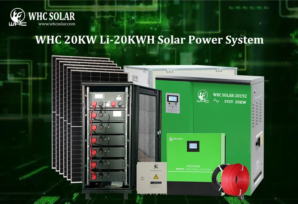 Whc All-in-One Commerical &amp; Industrial 20kw Air Cooling Outdoor Energy Storage System Cabinet Battery