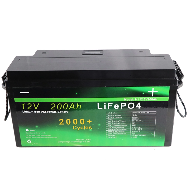 Wholesale Price LiFePO4 Battery 12V 24V 36V 50ah 100ah 200ah Lithium Iron Phosphate Battery for RV/Golf Cart/Yacht/Marine/Agv Solar Storage