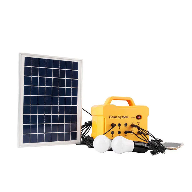 PV Panel Storage Systems Kits Solar Energy Power System for Home Outdoor Camping Hiking Fishing