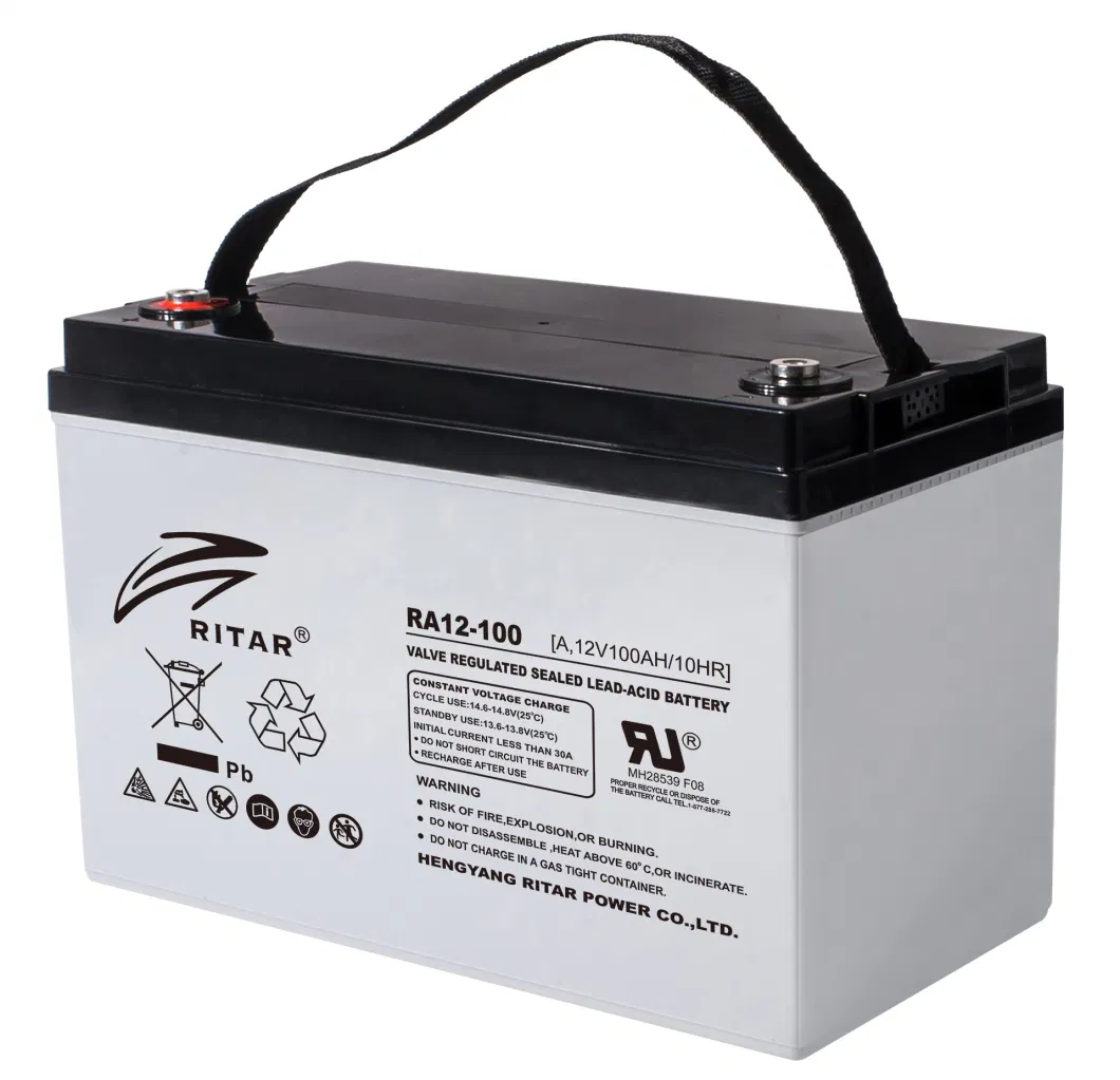 Deep Cycle AGM Battery 12V 100ah 150ah 200ah 250ah 300ah Home Power Battery Storage