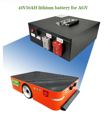 Customization 36V 48V 50ah Agv Lithium Battery, 24V 50ah 200ah 300ah Solar Base Station LiFePO4 Battery Pack Forklift EV Battery