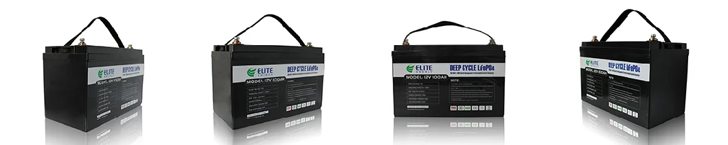 Elite 12V 200ah LiFePO4 Lithium Ion/Li-ion Battery Electric Vehicle Batteries 24V 36V 48V 60V Electric Scooter/UPS/Marine/Golf Cart/RV/Agv/Solar Energy Storage