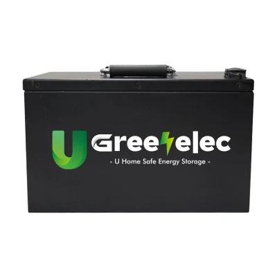 U-Greenelec 25.6V50ah batería solar LiFePO4 batería para AGV