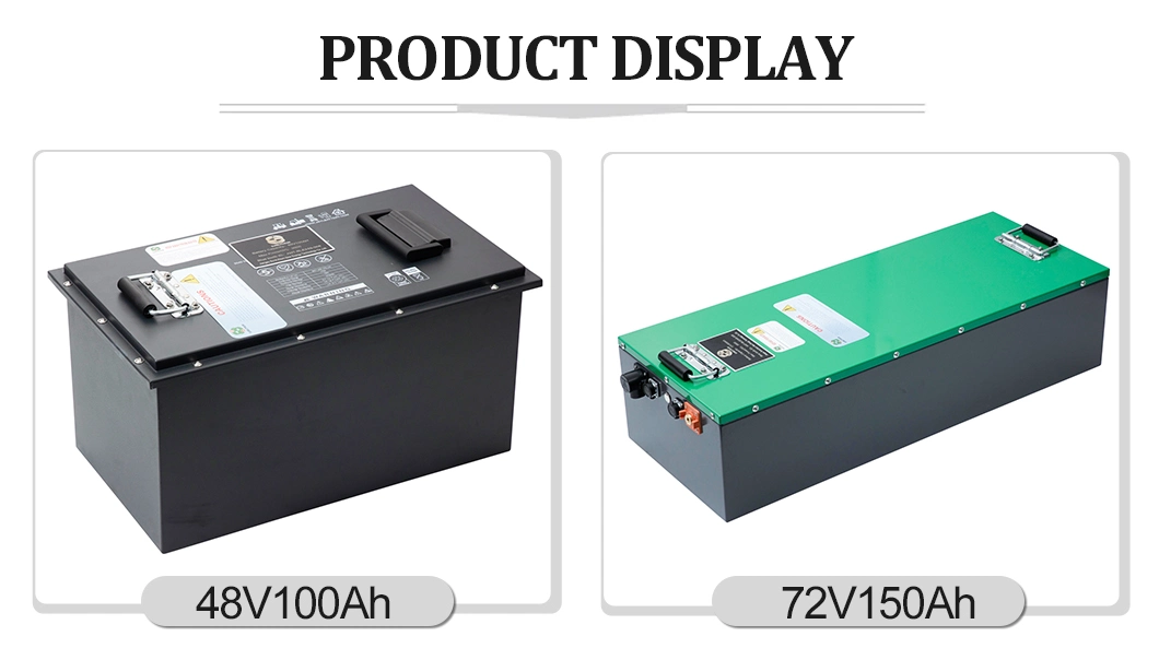 Rechargeable Storage 72V150ah Lithium Ion Power Battery/Electric Lifter Battery for Golf Carts