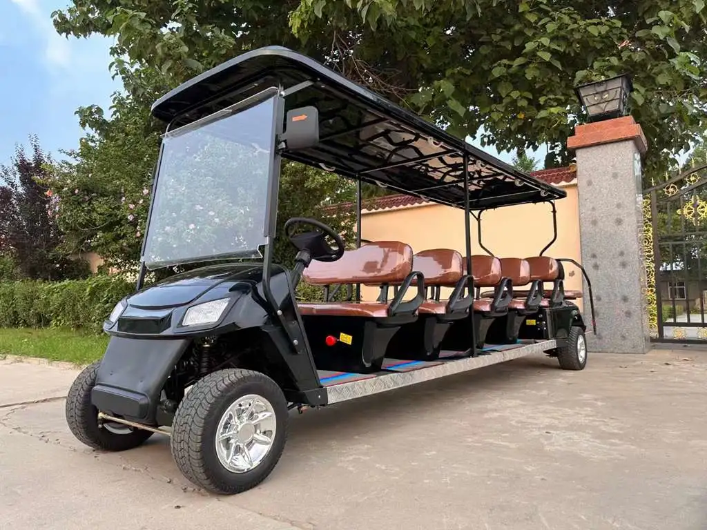 Top 5 4 8 6 Seater Passenger Seat Person 36 Vs 48 72V 48V Volt Batteries 4X4 Electric Golf Buggy Cart for Sale Near Me Price