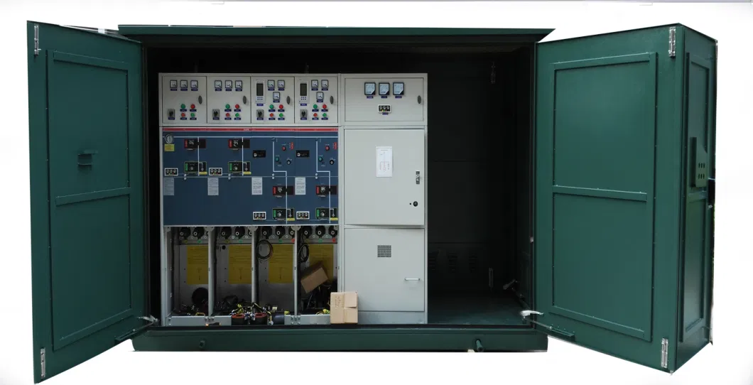 Sf6 Gas Insulated Cabinet Prefabricated Substation Xgn15 for 12kv