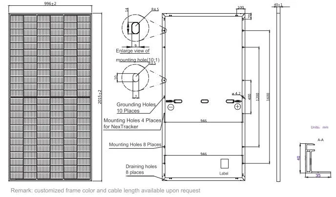 Light Industry 144 Monocrystalline Cells Ja Solar Energy 420W Jam72s10 400-420/Mr