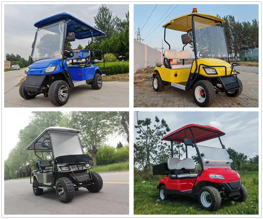 New Mini Offroad SUV Electric Cargo Utility Vehicle Top 2 5 4 6 8 10 Passenger Person 36 Vs 48 72V 48V Volt Batterie Seater Single Seat Golf Buggy