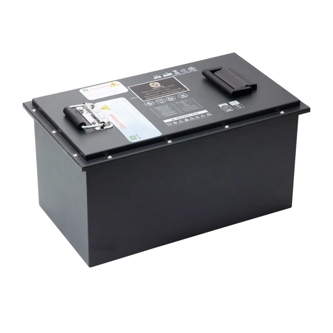 Factory Manufactured Rechargeable Storage 48V100ah 72V150ah Lithium Ion Power Battery for Golf Carts