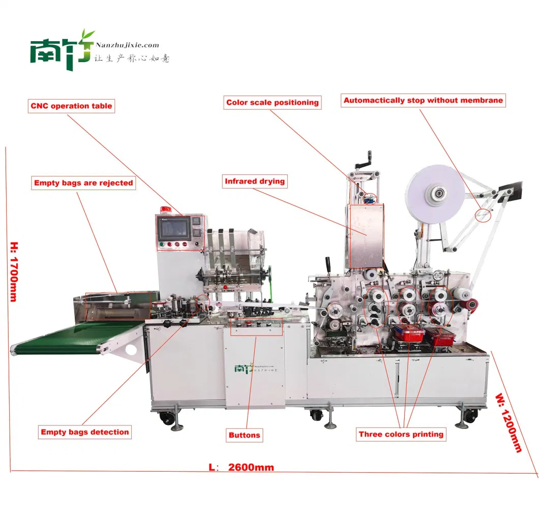 Environmentally Friendly Paper Package with Custom Logo Reusable Bamboo Chopsticks Packing Machine