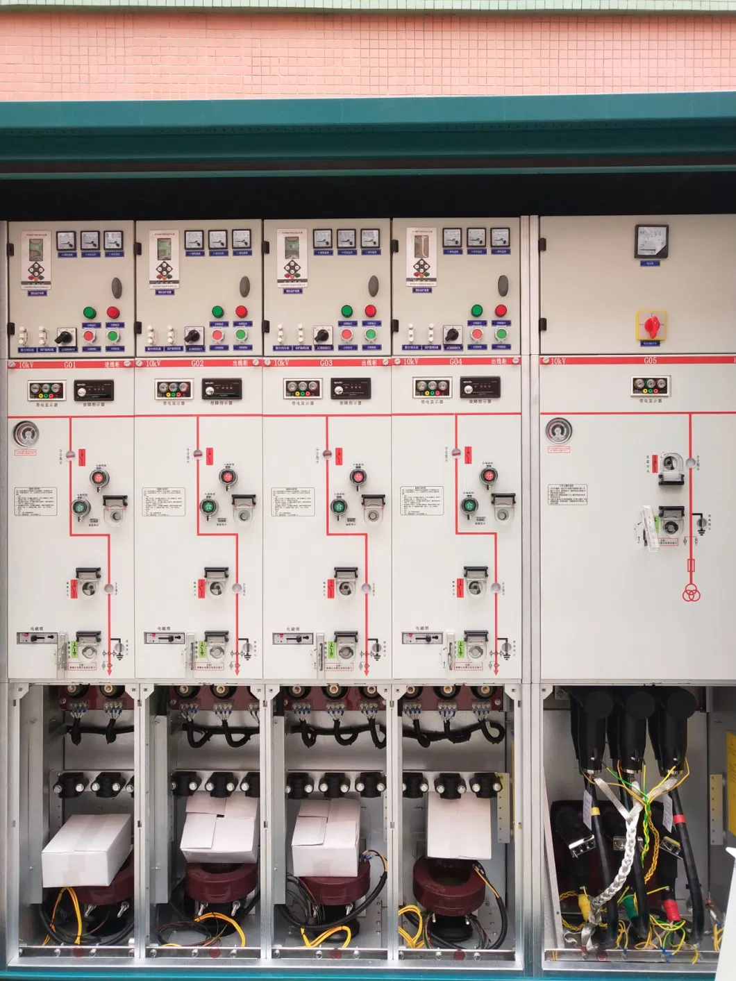 Sf6 Gas Insulated Cabinet Prefabricated Substation Xgn15 for 12kv