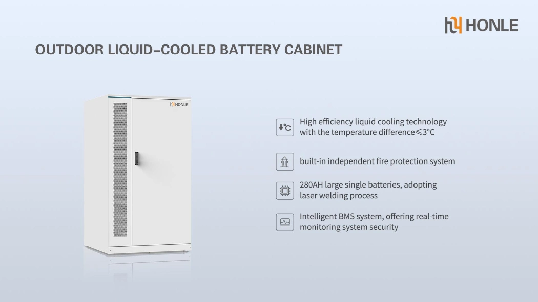 Top Seller 2023 Honle 215kwh LiFePO4 Container Battery 100kw All in One Energy Storage System for Office Industry and Commercial Outdoor Use