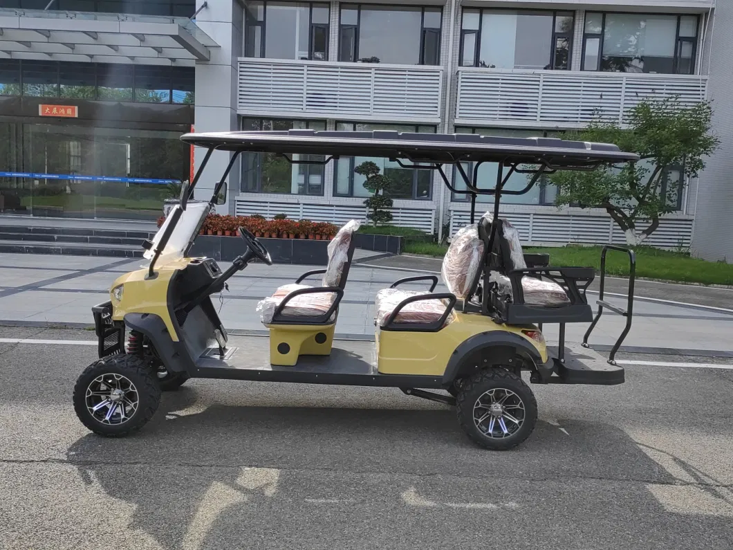 4X4 off-Road Lithium Battery 48V 5kw 150ah 4+2 Seats Electric Club Car Golf Cart Golf Buggy