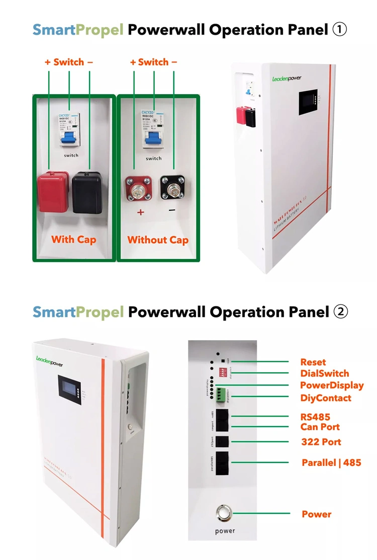 Reliable Energy Storage: 5kwh Deep Cycle Lithium Battery for Power Wall and Solar Systems