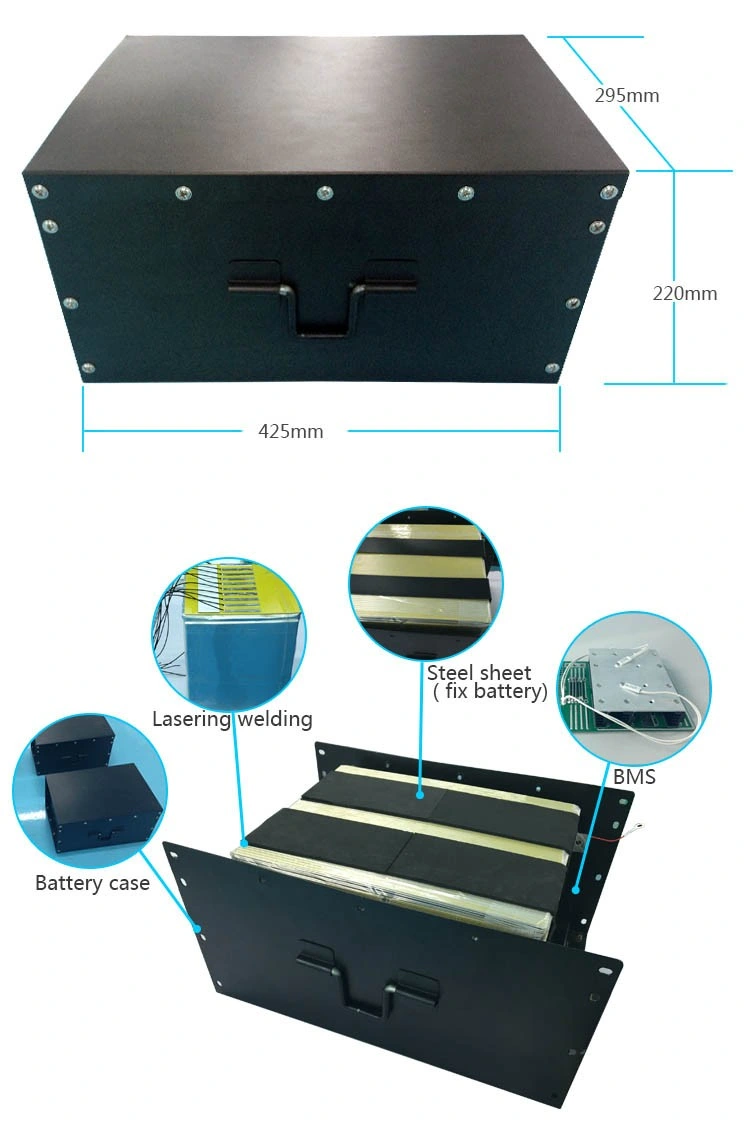 Wholesale Factory 12V 200ah Lithium Ion LiFePO4 Battery 24V