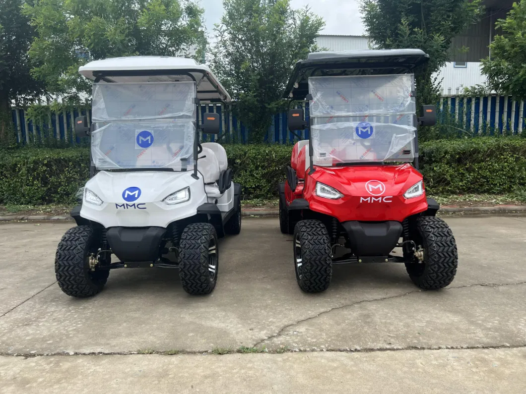 Best Cozy 2 4 6 Seat Golf Carts Electric 48V/72V Lithium Battery Sightseeing Bus Club Car Golf Trolley 4kw/5kw Golf Scooter