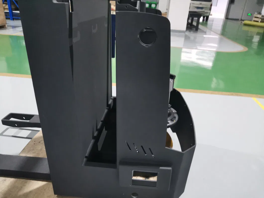 500kg Battery Pallet Truck Agv Forklift China Worked in Supermarket Shelf