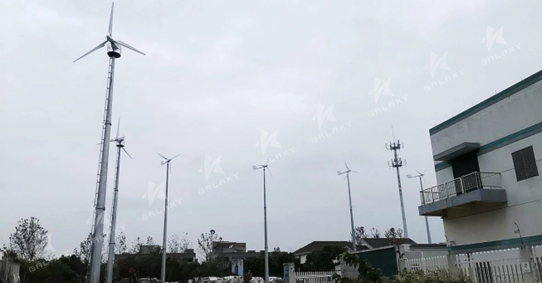 Clean Energy 20kw 48V 96V on Grid and off Grid Variable Pitch Control Wind Power /Wind Turbine with Permanent Magnet Generator and MPPT Controller