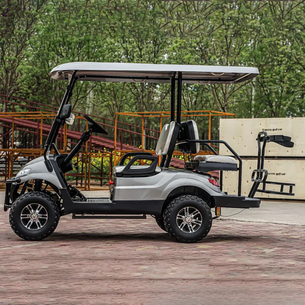 Best 2024 New Chinese 48V Lithium Battery 4 Wheel 4 Seater All Terrain Awd Axglo Golf Carts Electric Motors for Sale