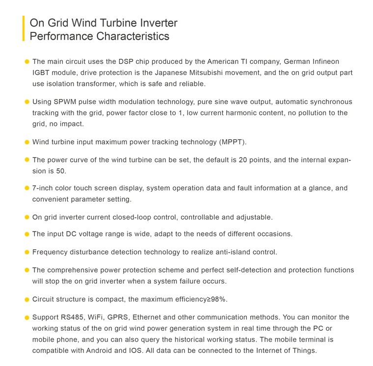 Solar Wind Controller for 5kw Wind Turbine Power System