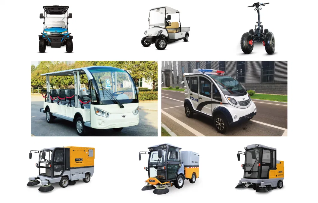 China Factory Hot Sale 4 Passenger Hio F4b 48V Lithium Battery Electric Golf Carts with Best Price