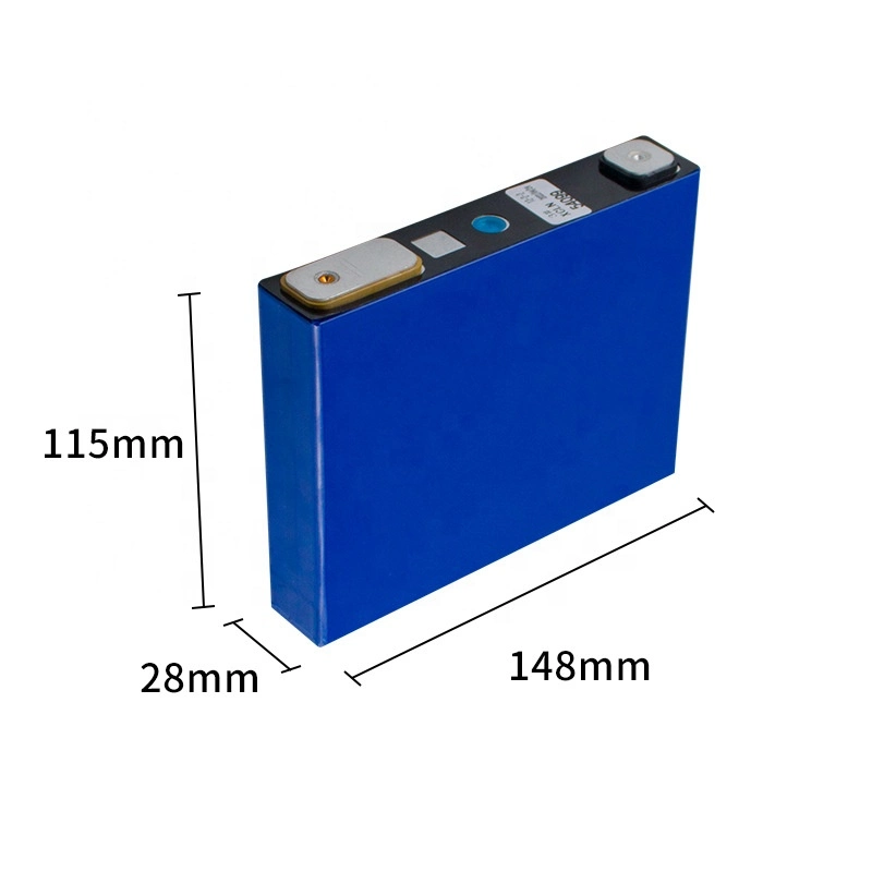 LiFePO4 Battery Cells 3.2V 52ah Deep Cycle Grade a Prismatic Lithium Iron Phosphate Batteries for DIY 12V 24V 48V RV Solar Energy Storage Golf Cart Trolling Mot