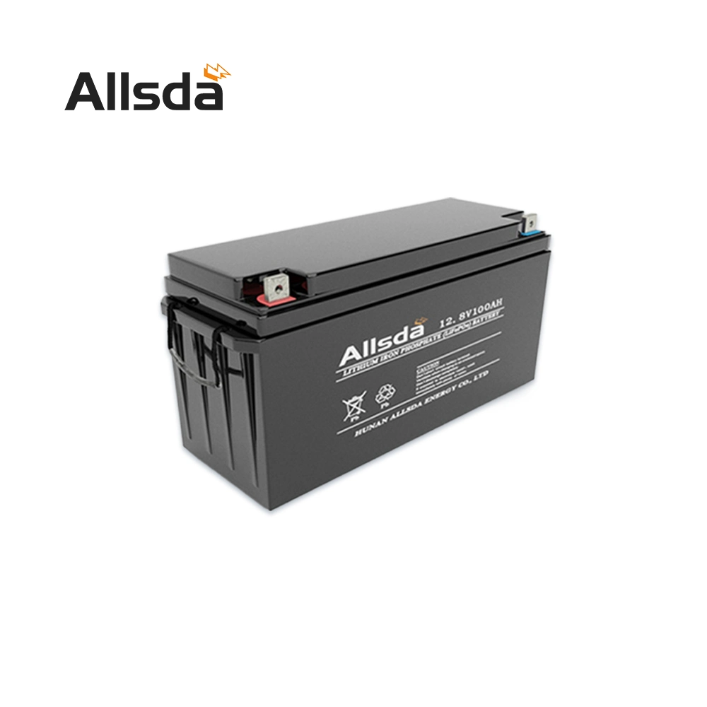 Lithium Battery Pack LiFePO4 12V 100ah Li Ion for Agv Solar System