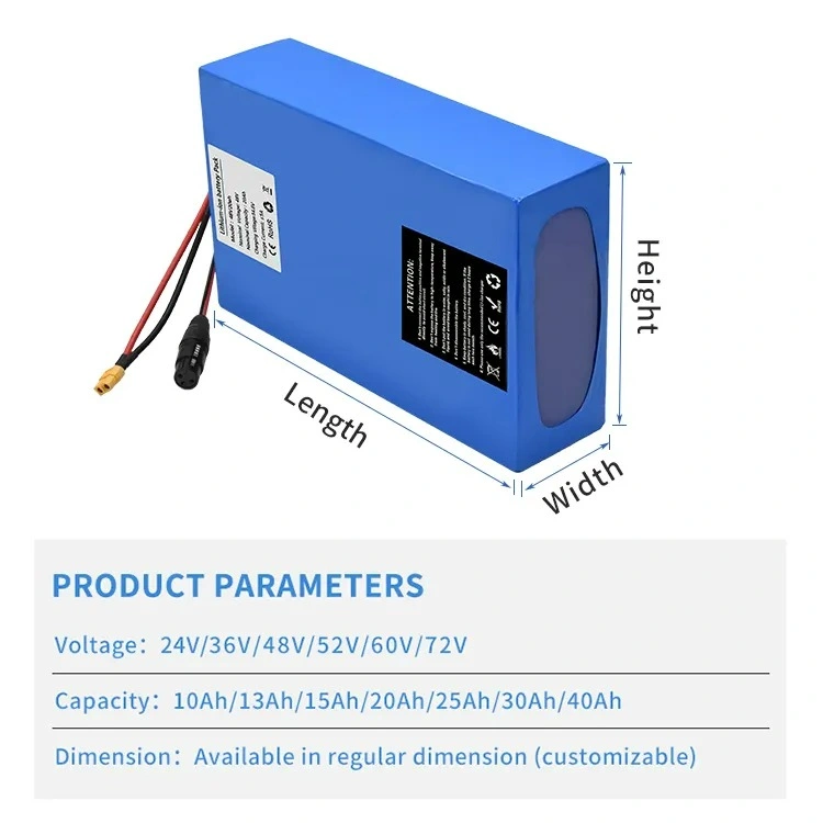 Source Factory Un38.3 MSDS Bis Electric Scooter Custom 18650-6000mAh 3.7V Lithium Battery Pack