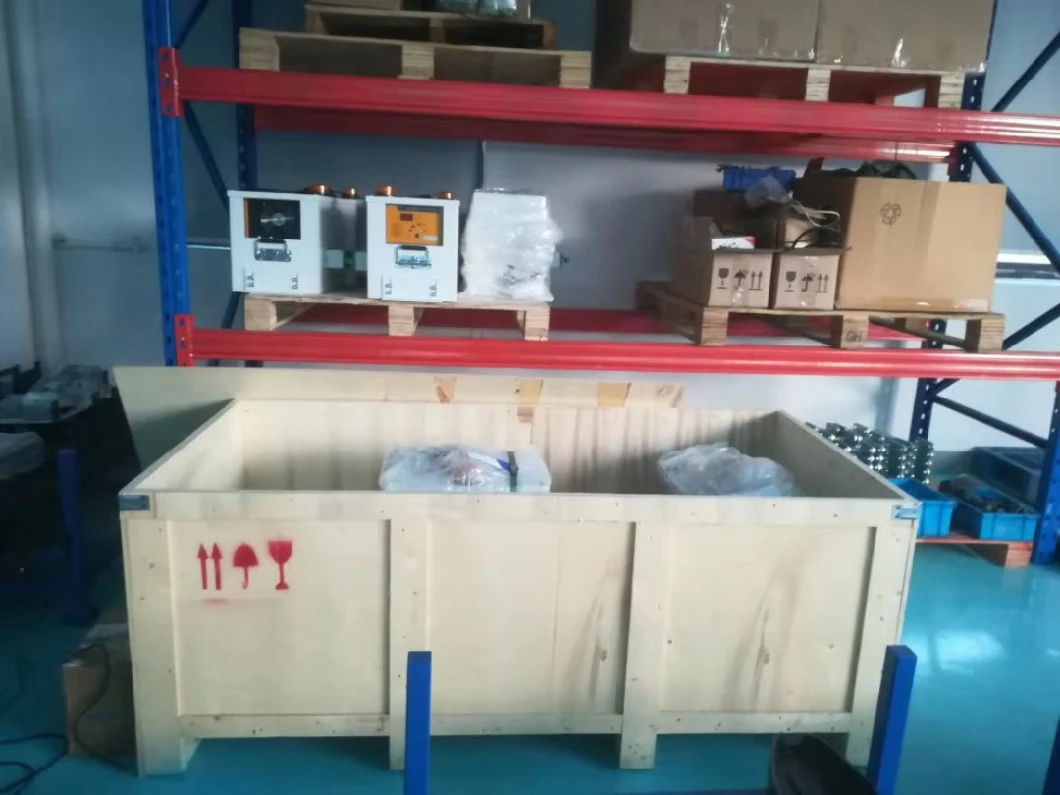 500kg Battery Pallet Truck Agv Forklift China Worked in Supermarket Shelf