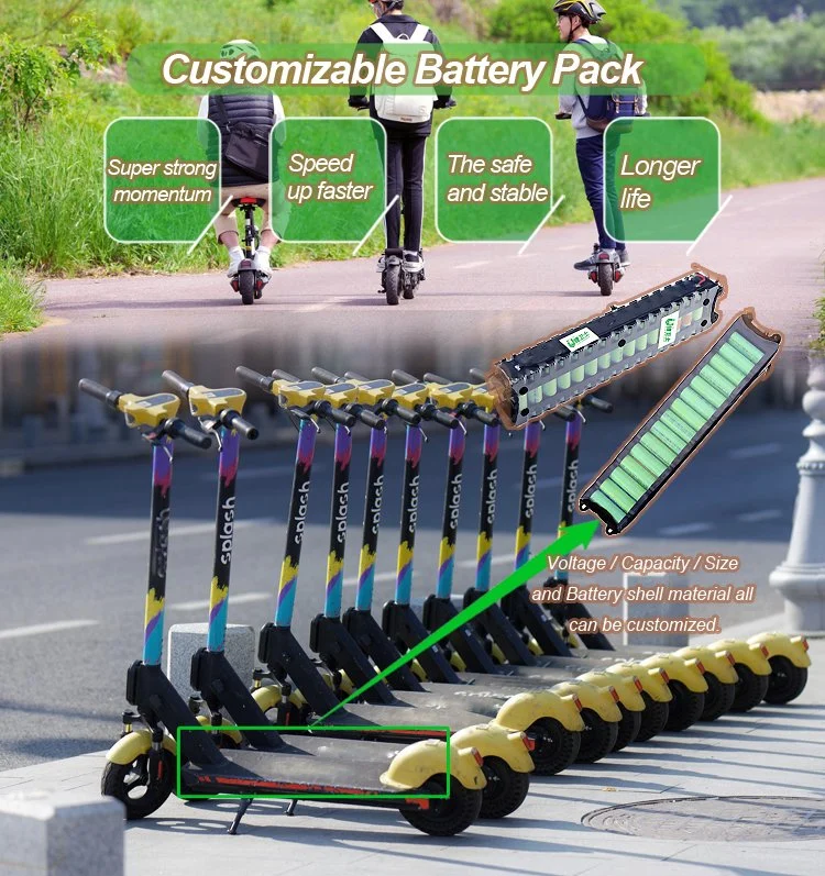 Lws 12V 24V 36V 48V 52V 60V 72V 10ah 20ah 30ah 18650 Li Ion Lithium Battery Pack for Electric E Scooter Wheelchair Bicycle Golf Cart