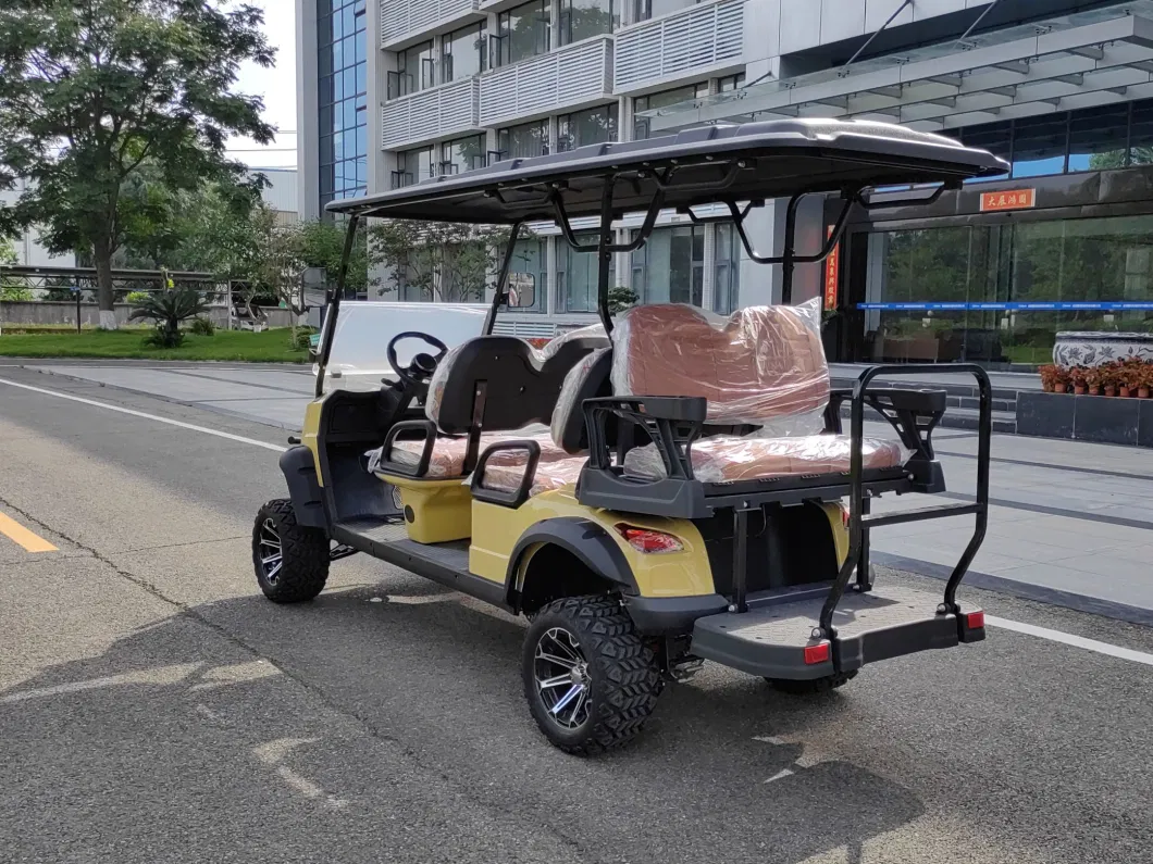 4X4 off-Road Lithium Battery 48V 5kw 150ah 4+2 Seats Electric Club Car Golf Cart Golf Buggy