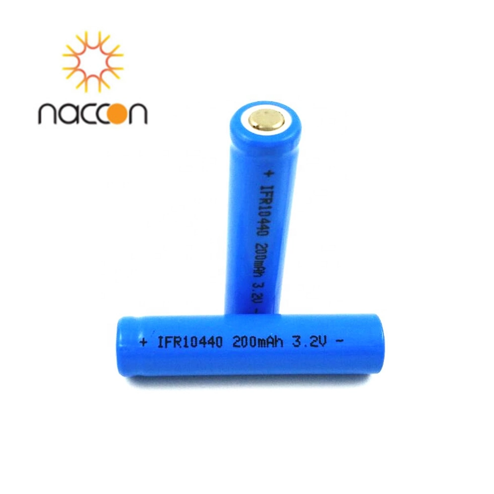 Hight Top 10440 Battery Ifr 10440 3.2V LiFePO4 Battery 200mAh AAA Li-ion Battery Without Wires