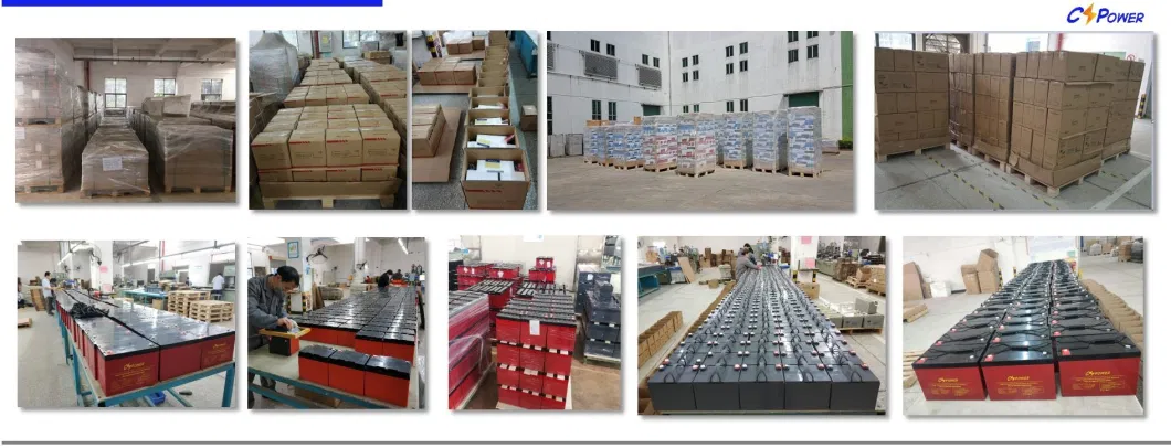 High Temperature Deep Cycle AGM Solar Battery Forklift Industrial Energy Battery