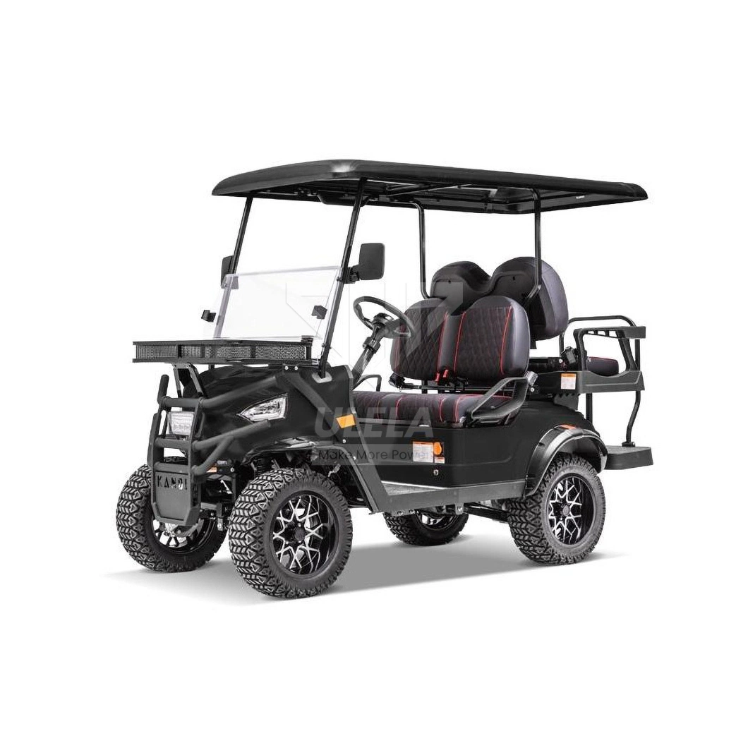 Ulela Electric Golf Cart Dealer 4.5kw/5kw Power Golf Carts off Road China 4 Seater 36 Volt Battery Lithium Golf Cart