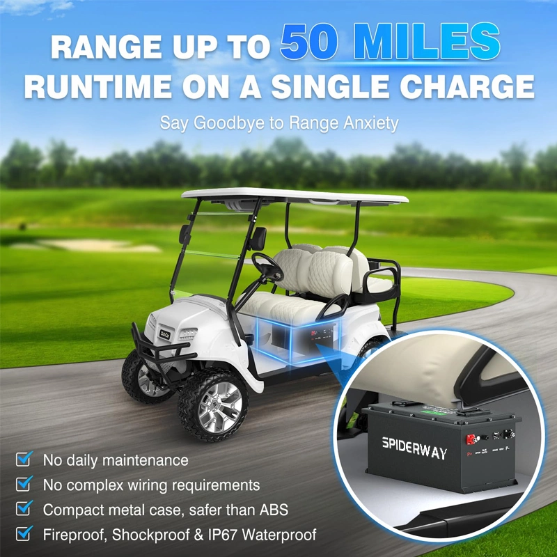 36V 105ah High Quality Lithium Ion Battery for Golf Carts