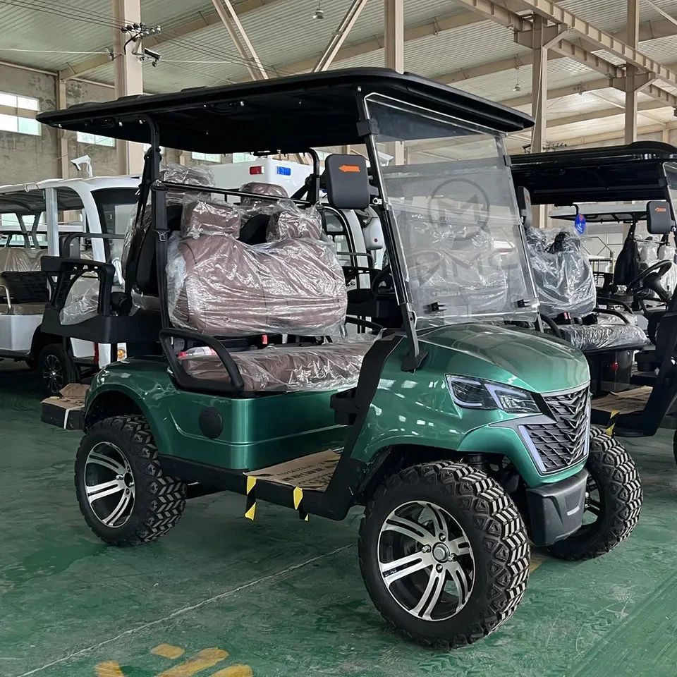 Very Best 2+2 Electric Mini Golf Car Price 48V 60V 72V 4kw 5kw 7kw AC Golf Scooter 4 Wheel 4 Seater Lithium Battery Golf Cart