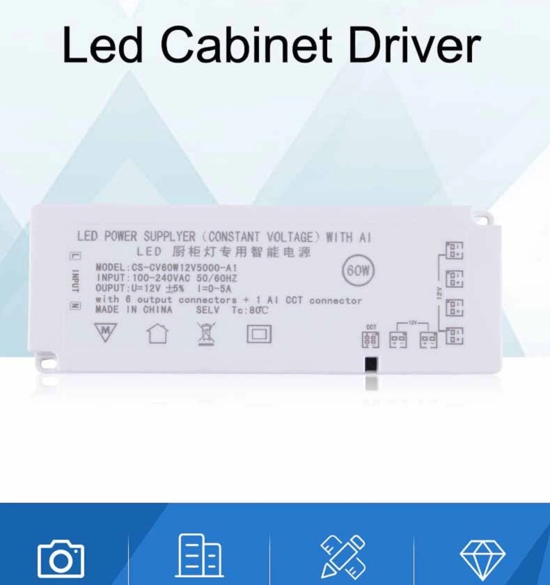 Slim LED Power Supply 36W 12V 3A