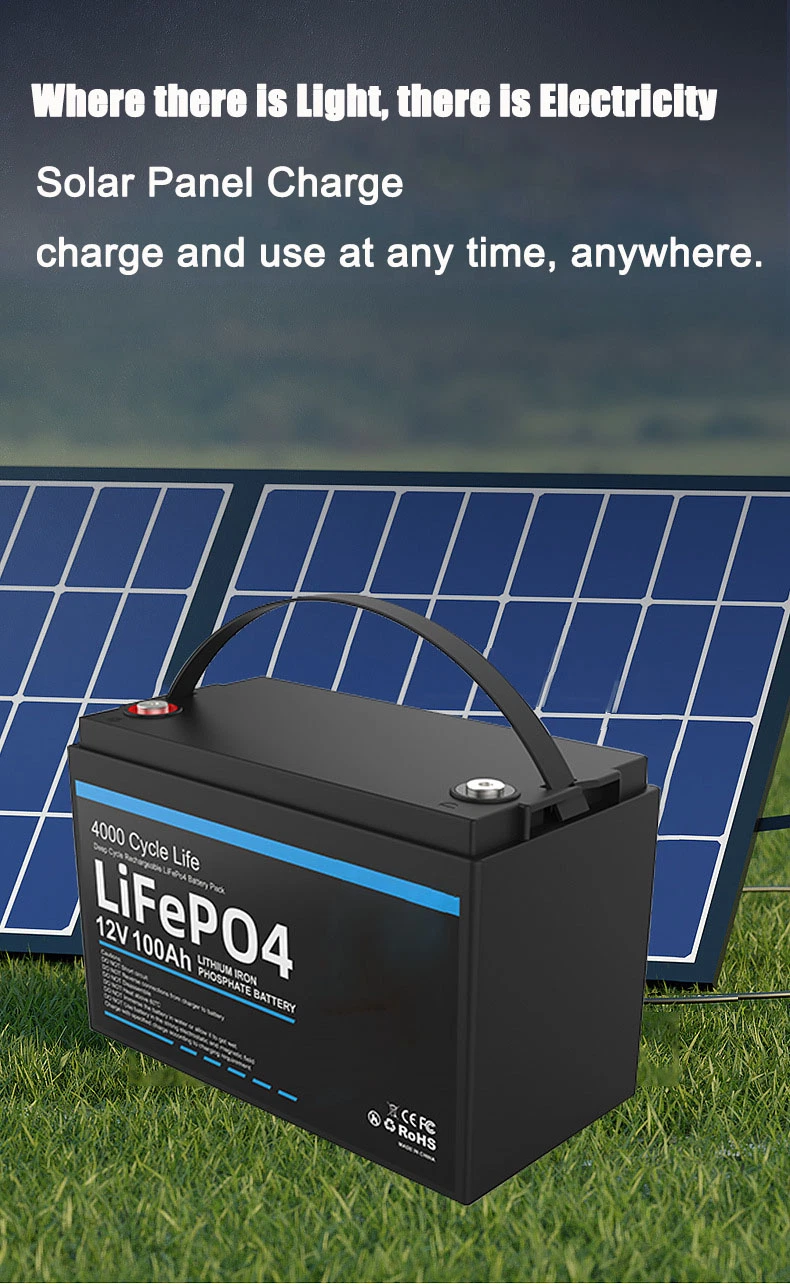 The Best LiFePO4 Li Ion 12V 100ah Lithium Battery for Solar, RV, Golf Cart