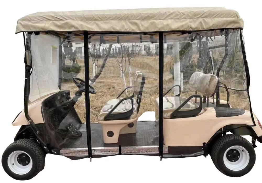 MMC 2 Row 4 Seater 72V 4kw 5kw 7kw Lithium Ion Battery Electric Lifted off Road Golf Carts with Solar Panel